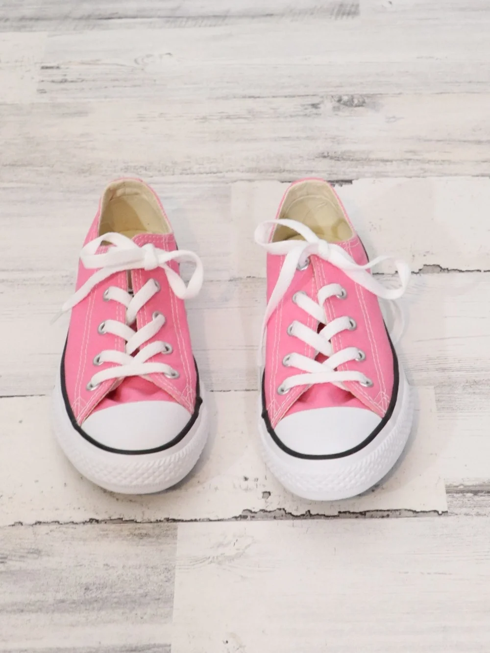 Converse Chuck Taylor All Star Ox Low Top Pink Size 2 Youth/Kids